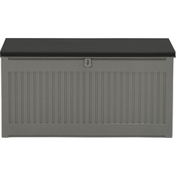 Garden Impressions Debas kussen opbergbox 270 liter - donker grijs