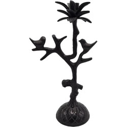 Kandelaar - Bird - Black Antique