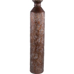 PTMD Rella Copper metal bottle shaped pot round
