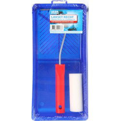 Veba Lakroller - met bak en beugel - 10 cm - extra fijn - Verfrollers