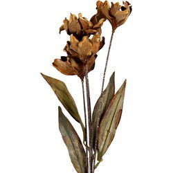 Clayre & Eef Kunstbloem 60 cm Beige Kunststof