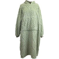 Unique Living - Hoodie Pleun Tea Green -78x120cm
