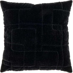 Unique Living - Kussen Nika 45x45cm Black
