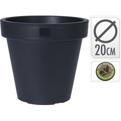 Bloempot ek rond dia 20cm,antr