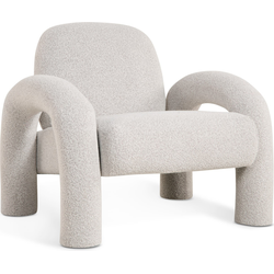 Fauteuil Phiel - Bouclé Naturel