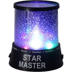 Starmaster - Sterrenlamp - Sterrenhemel - Op batterijen - Nachtlamp - Zonder Snoer