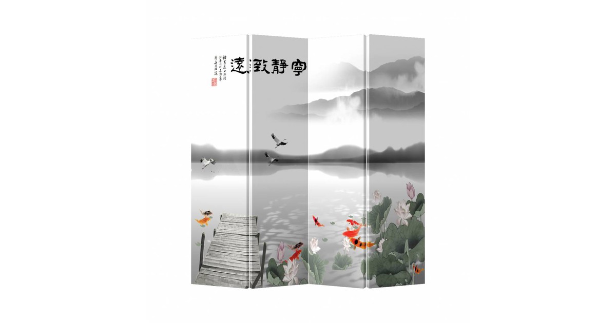 Fine Asianliving Kamerscherm Scheidingswand B160xH180cm 4 Panelen Meer