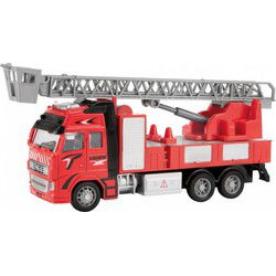 Metal Brandweerwagen 1:38 Rood 12CM