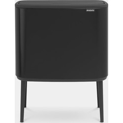 Bo Touch Bin, met 3 binnenemmers, 3 x 11 liter - Matt Black