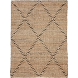 Kave Home - Vallalta jute vloerkleed 160 x 230 cm