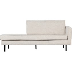 BePureHome Rodeo Daybed Right - Bouclé - Naturel - 85x203x86