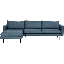 VINTERBRO - Hoekbank - Blauw - Rechtszijdig - Polyester