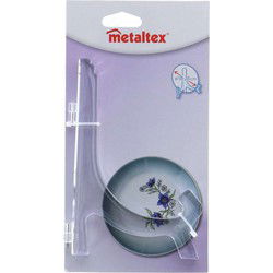 Metaltex Bordenhouder 18-26 cm Transparant