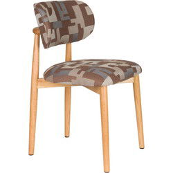 Housecraft Living Elle Eetkamerstoel Hout - Set van 2
