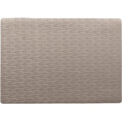 Stevige luxe Tafel placemats Jaspe taupe 30 x 43 cm - Placemats