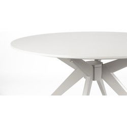Eettafel Zeme Beige Ø122cm - Giga Meubel