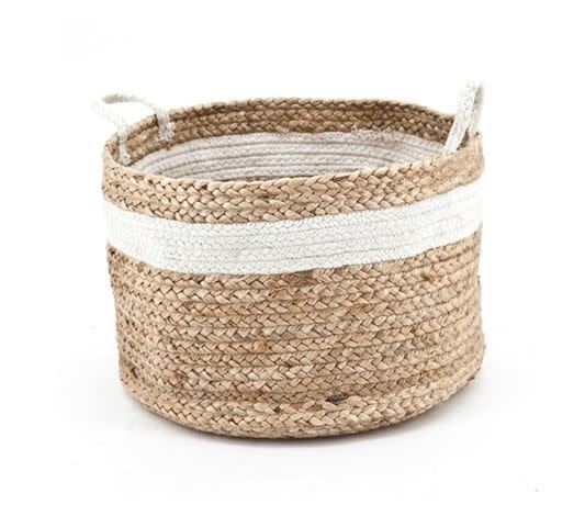 By Boo Basket Jute natural white - 