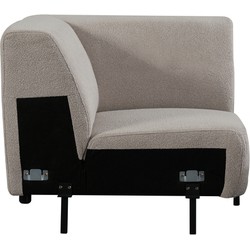 LABEL51 Bank Nero - Naturel - Boucle - Hoek