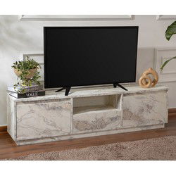 TV Meubel Marmer Melamine Flare 42x160x29,5 cm