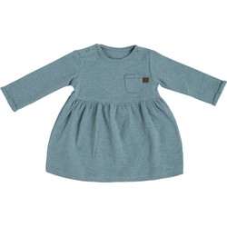 Baby's Only Jersey jurkje Melange - Stonegreen - 56 - 100% ecologisch katoen