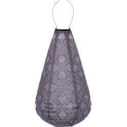 LUMIZ Solar Lampion Topaze Drop - 28 cm - Lichtpaars