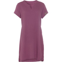 Knit Factory Indy Dames Jurk - Tuniek - Violet - L - 100%  Biologisch katoen