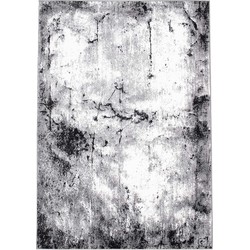 Tapijtenloods Vloerkleed Laagpolig Timeless  Abstract Grijs - 120x170 CM