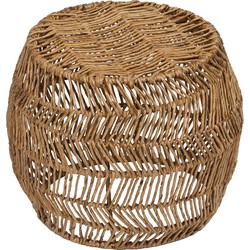 MUST Living Side table Cala Gracio,37xØ44 cm, Abaca