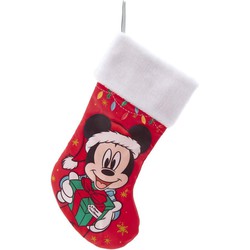 Mickey With Present Stocking 19 Inch