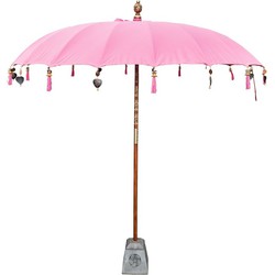 Bali parasol 250 cm licht roze