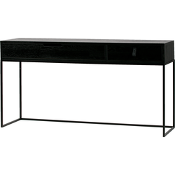 WOOOD Silas Sidetable - Essen - Blacknight - 74x140x40