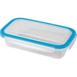 3x Voedsel plastic bewaarbakje 0,5 liter transparant - Vershoudbakjes