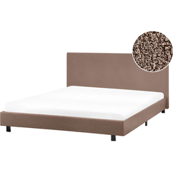 ALBI - Waterbed - Bruin - 140 x 200 cm - Bouclé