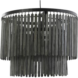 Light and Living hanglamp  - zwart - metaal - 2950512