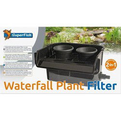 Waterfall plant filter