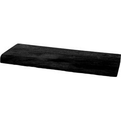 Wandplank Pure Zwart Mangohout 120 cm