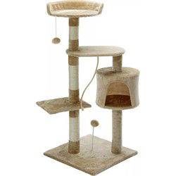 kattenkrabpaal,112 cm, beige