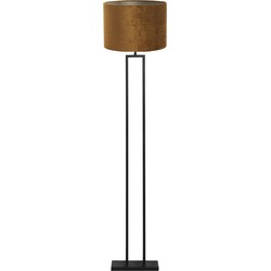 Vloerlamp Shiva/Gemstone - Zwart/Goud - Ø40x170cm