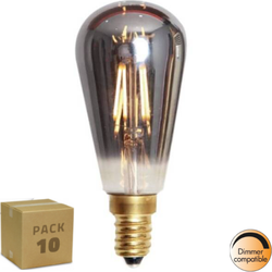 10 pack Highlight Kristalglas Filament lamp Smoke - Dimbaar