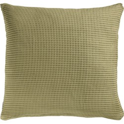 Heckett & Lane Kussensloop Wafel Pillowcase Olive Green 50 x 50 cm