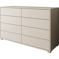 Meubella - Ladekast Gideon 2 - Beige - 120 cm