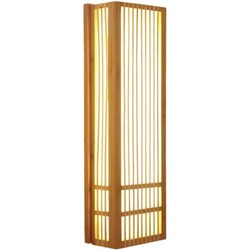 Fine Asianliving Japanse Wandlamp Shoji Naturel Nishio B8xD15xH50cm