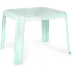 PlasticForte Kindertafel - kunststof - mintgroen - 55 x 66 x 43 cm - Bijzettafels