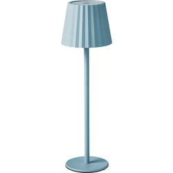 Beliani POMBEIRO - Tafellamp-Blauw-Aluminium