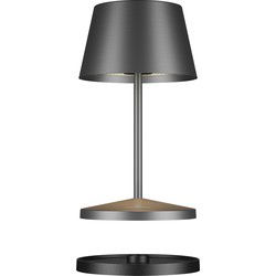 Villeroy & Boch| Tafellamp SEOUL RC | Grafiet | oplaadbare tafellamp | Indoor-outdoor|