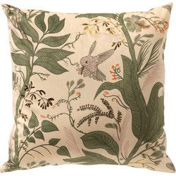 Dutch Decor SCARLET - Sierkussen 45x45 cm - Gray Sand - beige - Dutch Decor