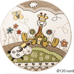 Kindervloerkleed - Cosena - Beige - 80x150 cm