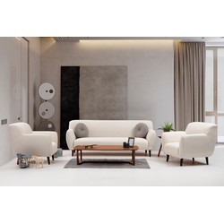 Fauteuil Enna Beige