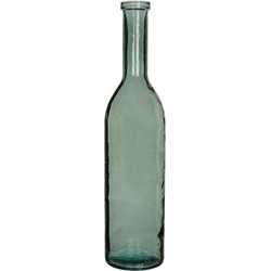 Mica Decorations fles rioja glas maat in cm: 100 x 21 groengrijs