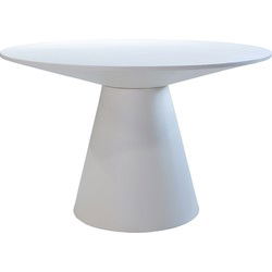 Eetkamertafel Rond Beige - 150cm - Kolompoot